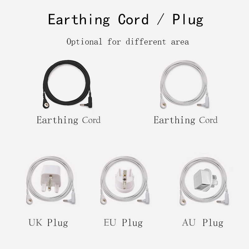 Earthing Grounding Rod - سدادة تأريض/مقبس/قضيب/سوار مع سلك لورقة التأريض/غطاء