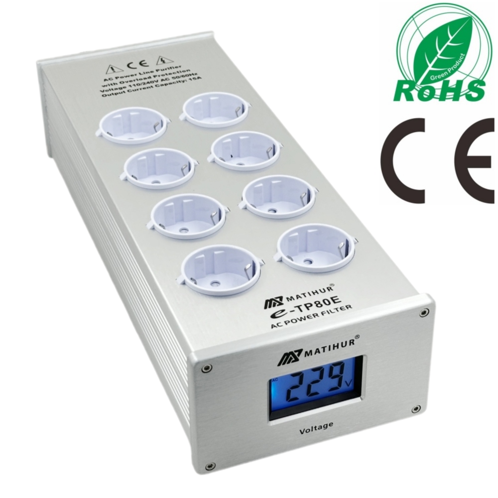 Ac Surge Protector - ماتيهور e-TP80 الصوت الضوضاء التيار المتناوب