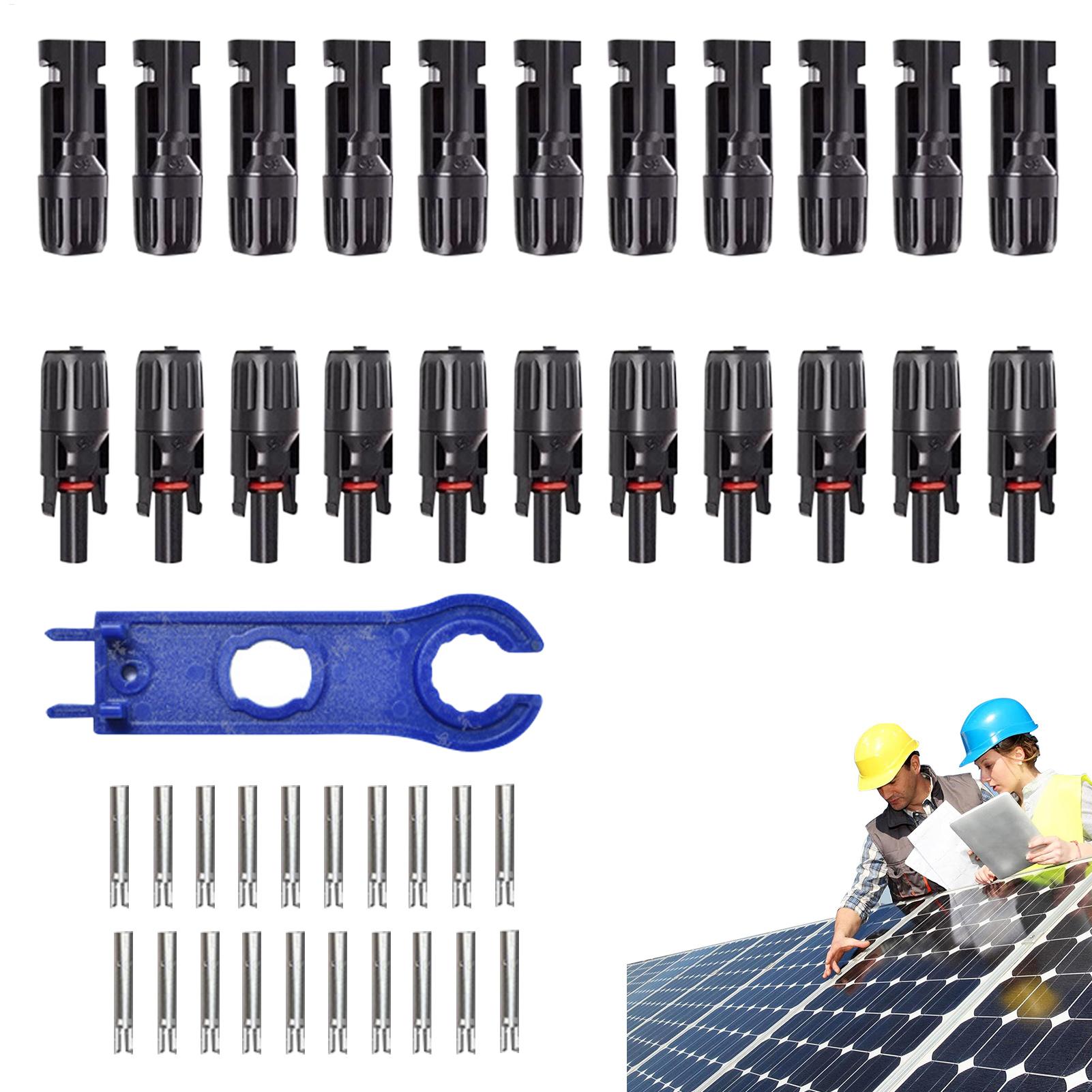 Solar Cable Mc4 Connector - 10 زوج MC4 الضوئية موصلات الطاقة