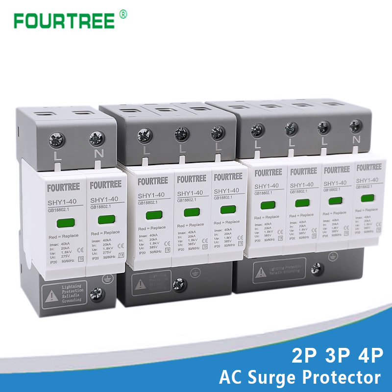 Ac Surge Protector - حماية التيار المتردد AC SPD ،