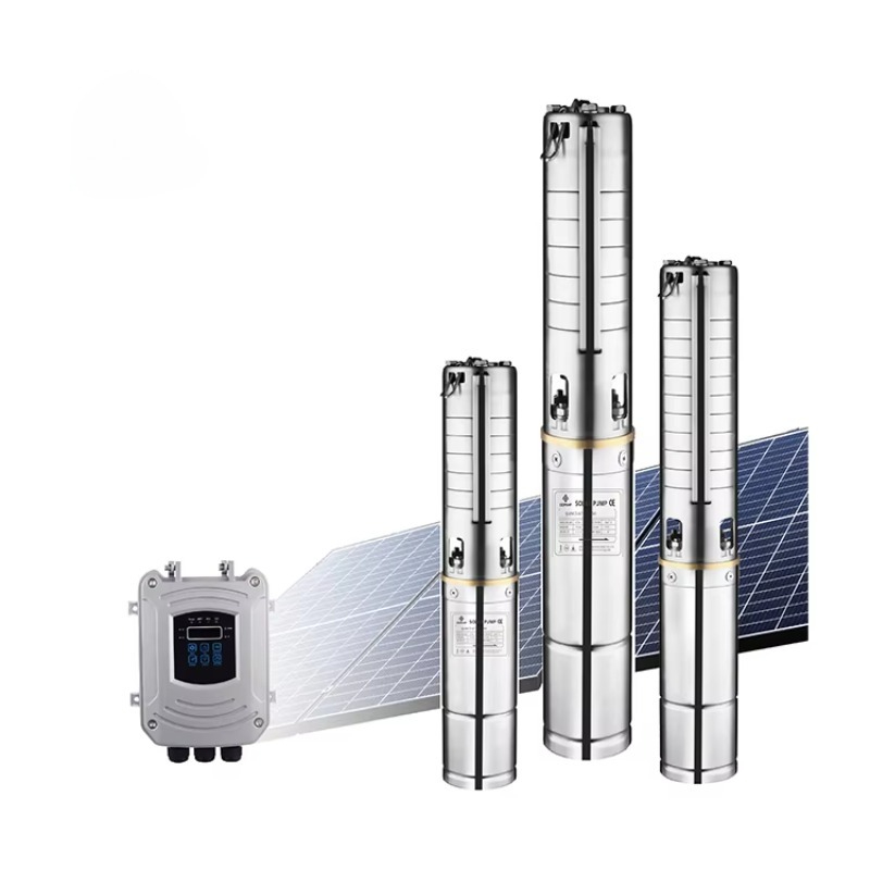 Solar Water Pump - مضخة مياه شمسية عمودية غاطسة عالية