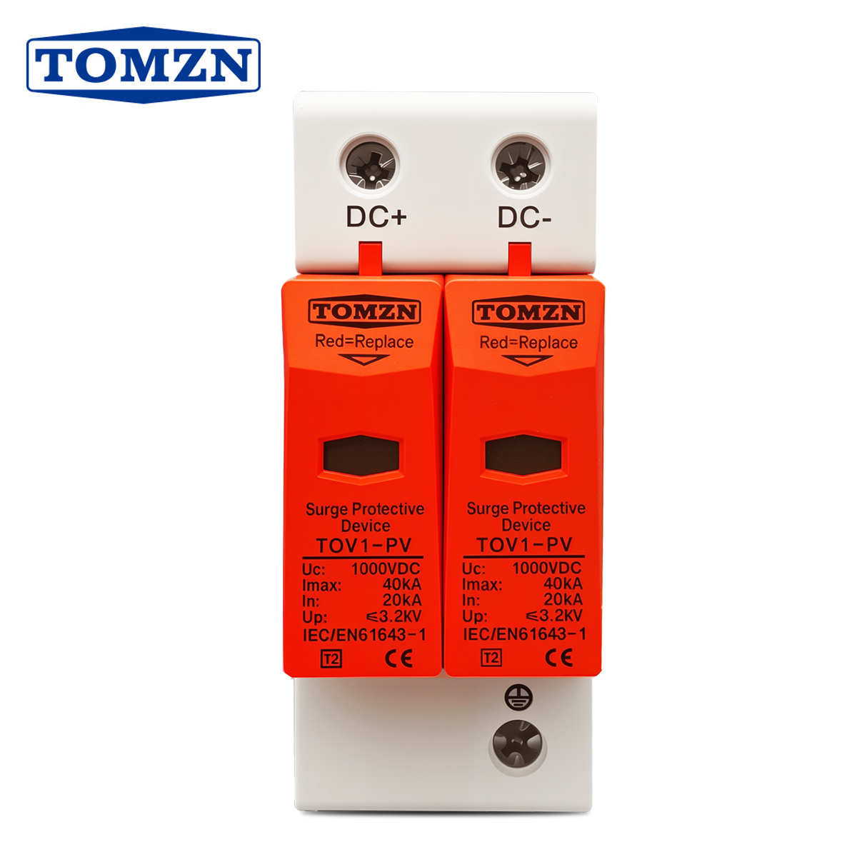 Ac Surge Protector - TOMZN SPD تيار مستمر 1000 فولت