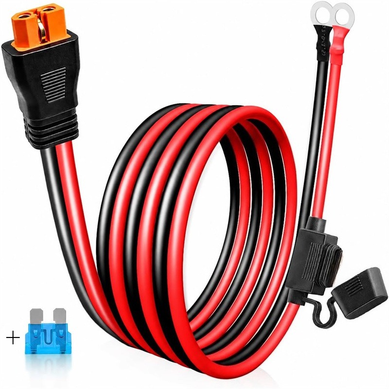 Solar Cable Mc4 Connector - كابل شمسي 12AWG مغلف بالمطاط مع