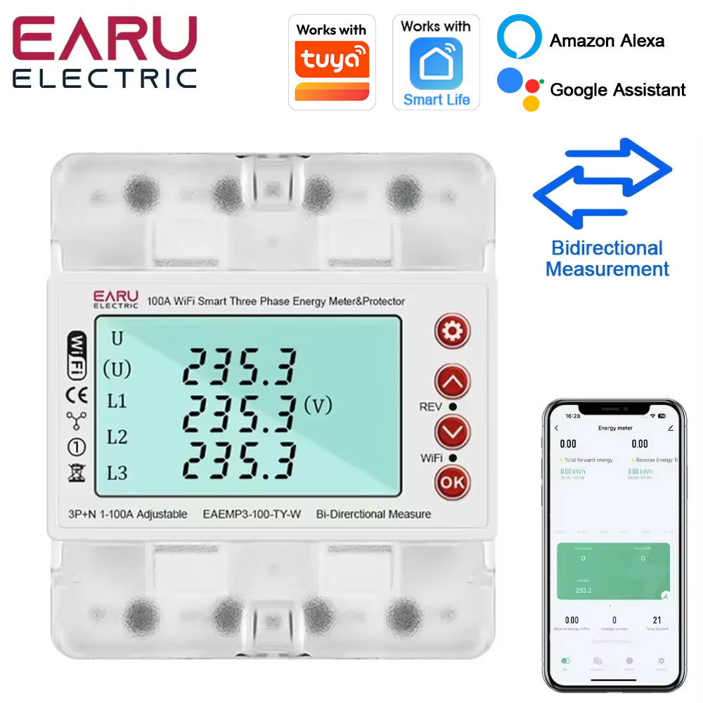عداد طاقة ذكي ثنائي الاتجاه ثل - مراجعة Ac Surge Protector وسعره
