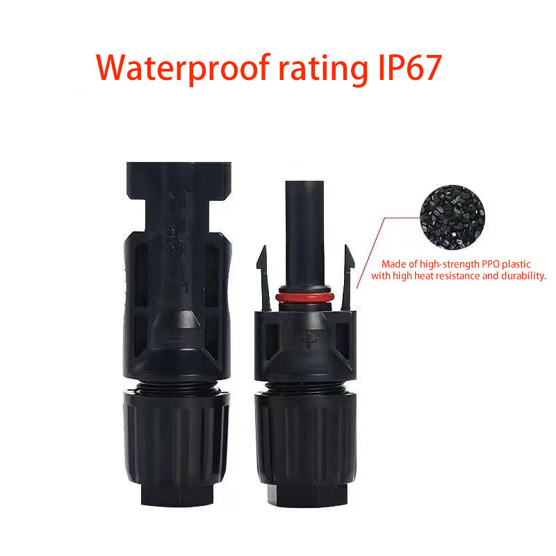 5/10 أزواج موصلات الطاقة الشمس - مراجعة Solar Cable Mc4 Connector وسعره