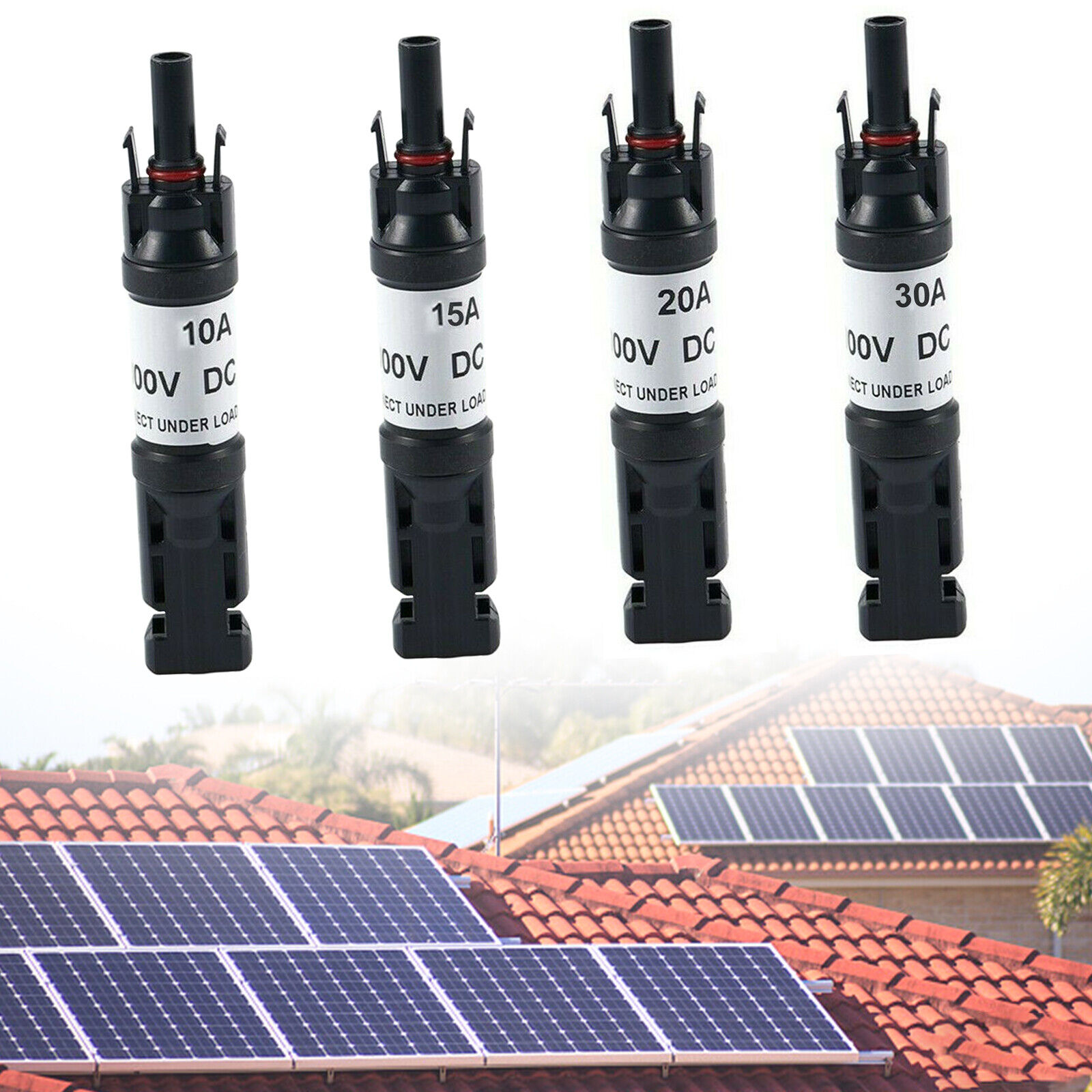 3 قطع موصلات كابلات الألواح ال - مراجعة Solar Cable Mc4 Connector وسعره