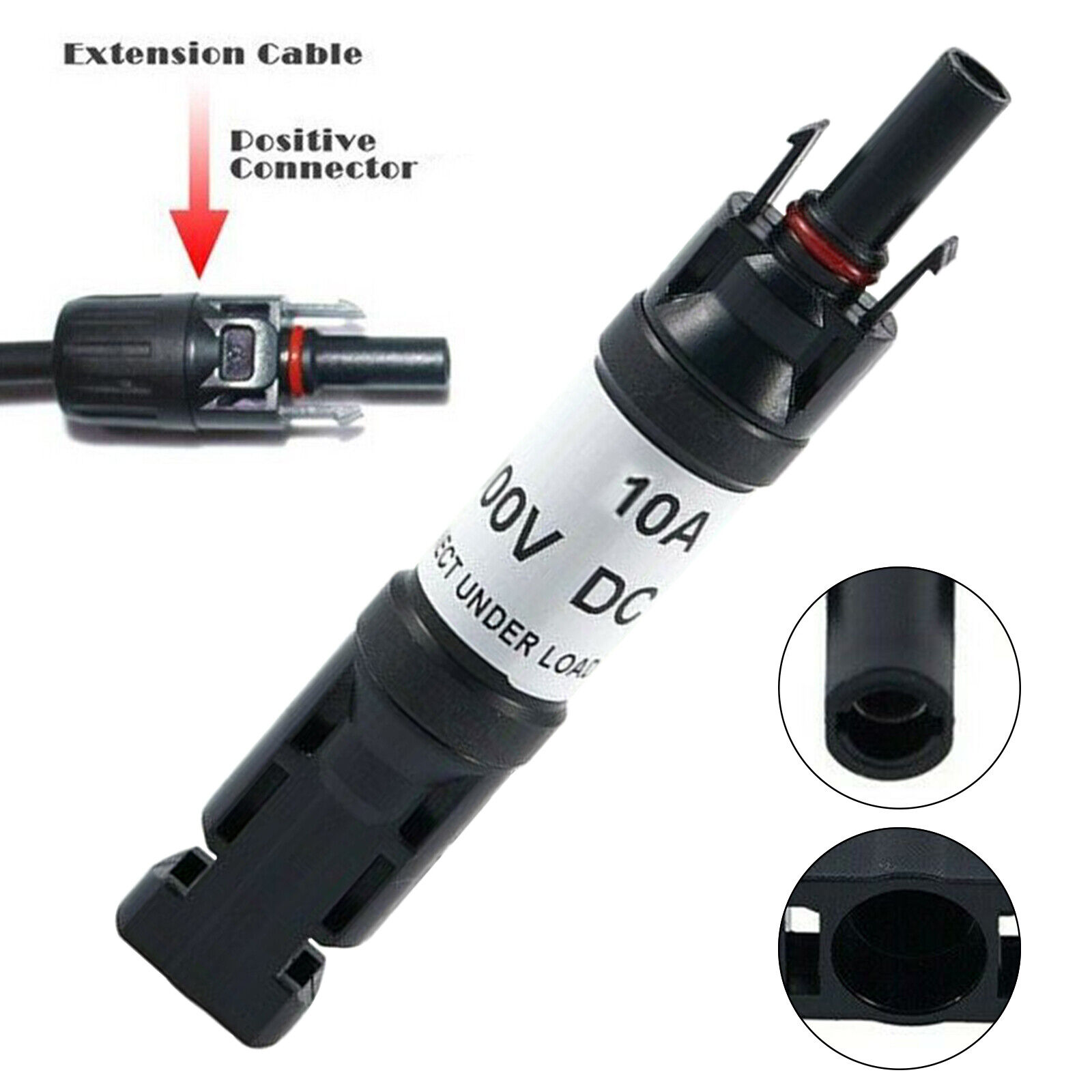 3 قطع موصلات كابلات الألواح ال - مراجعة Solar Cable Mc4 Connector وسعره