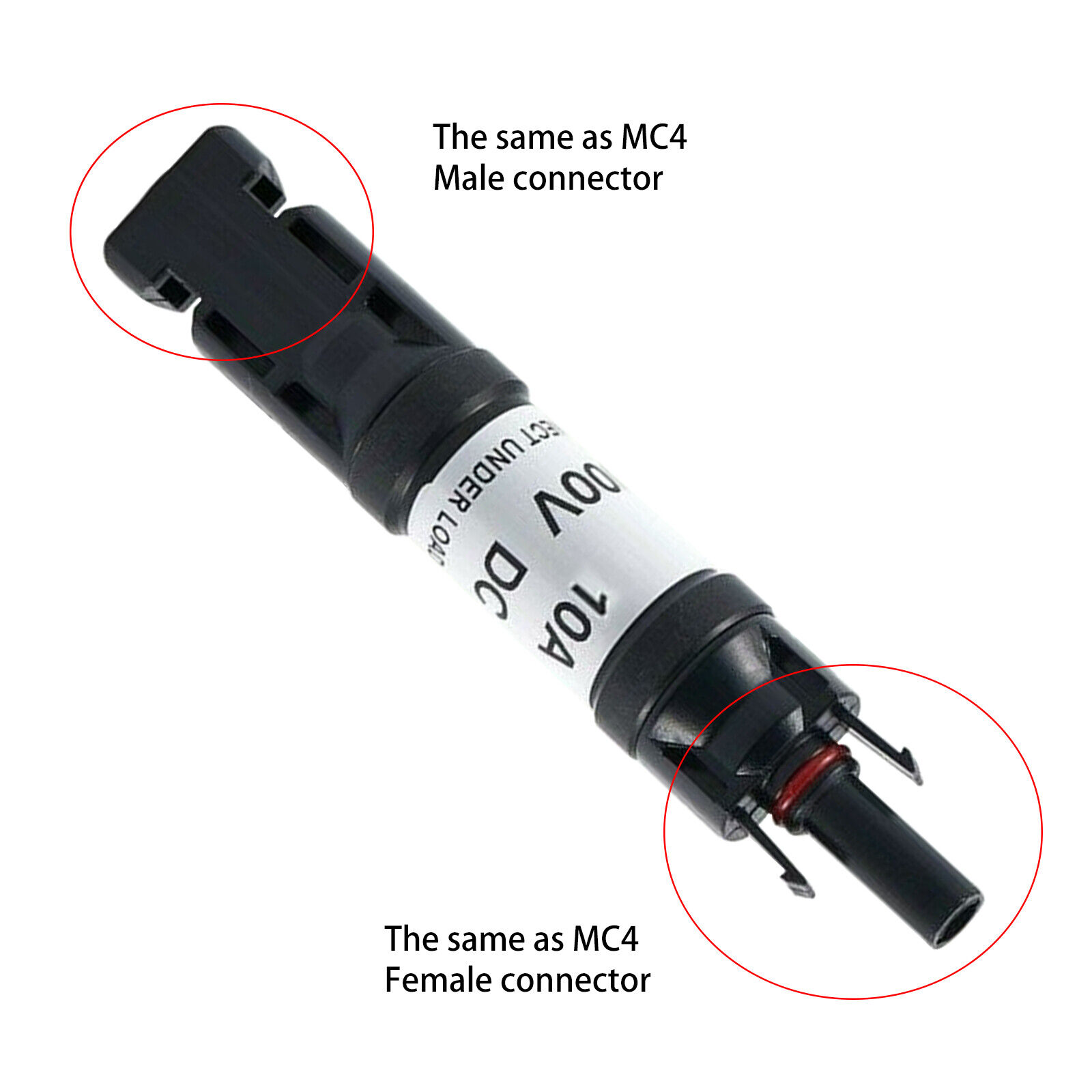 3 قطع موصلات كابلات الألواح ال - مراجعة Solar Cable Mc4 Connector وسعره