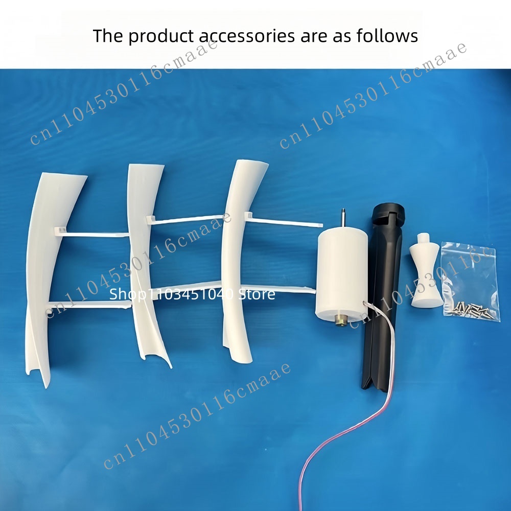 جديد لتقوم بها بنفسك شفرة مروح - مراجعة Mini Wind Turbine Vertical وسعره