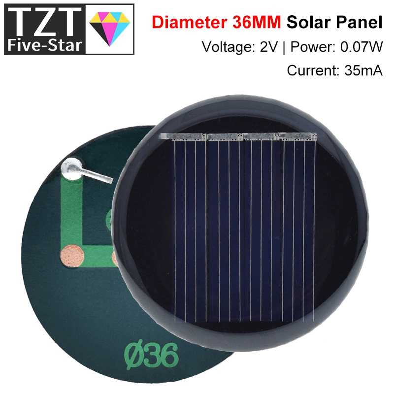 1/3/5 قطعة 2 فولت 35mA 0.07 وا - مراجعة Jinko Solar Panel Cheetah وسعره