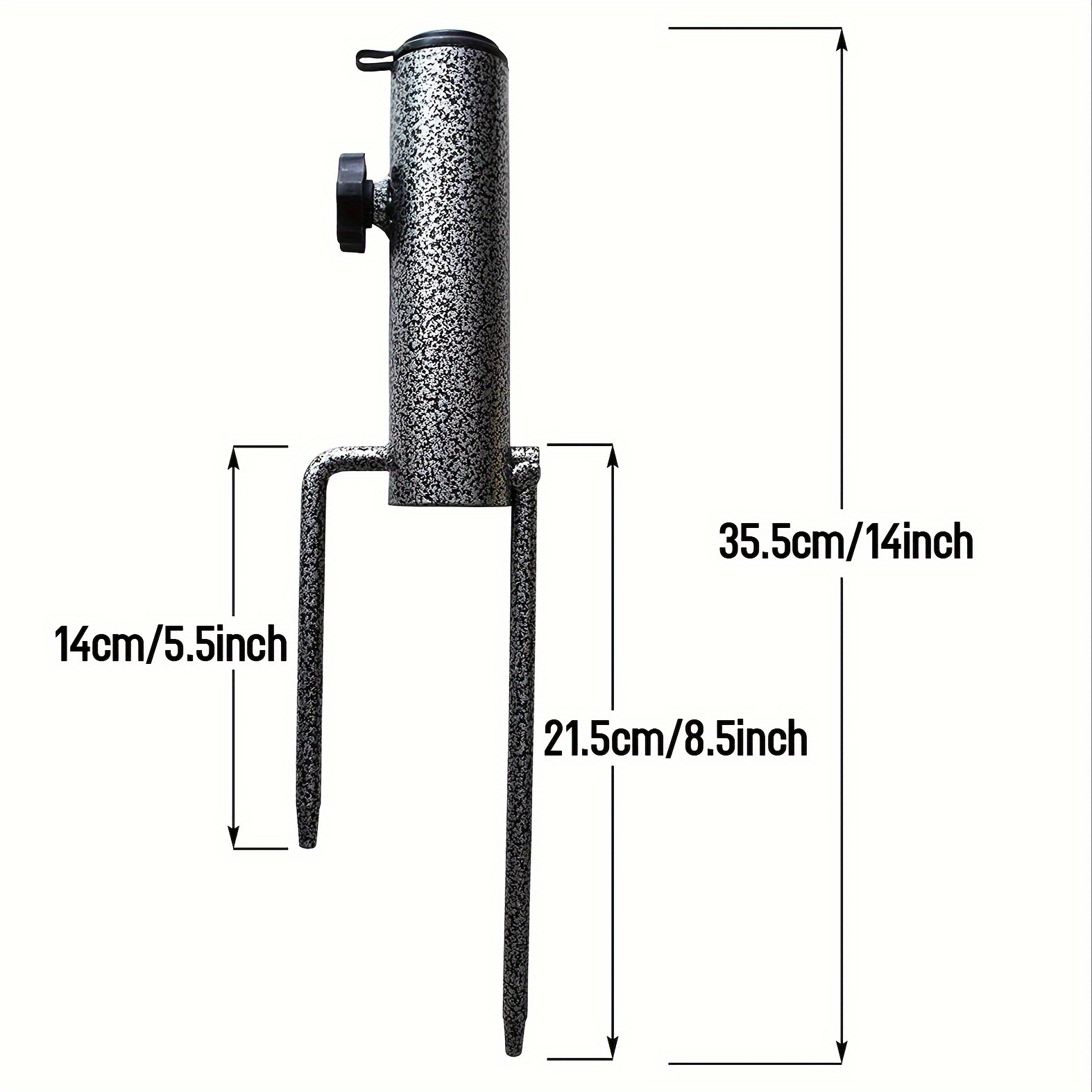قاعدة مظلة محمولة دعامة معدنية - مراجعة Earthing Grounding Rod وسعره