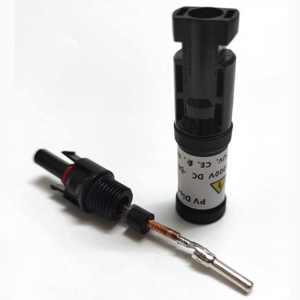 موصل كابلات الألواح الشمسية مت - مراجعة Solar Cable Mc4 Connector وسعره