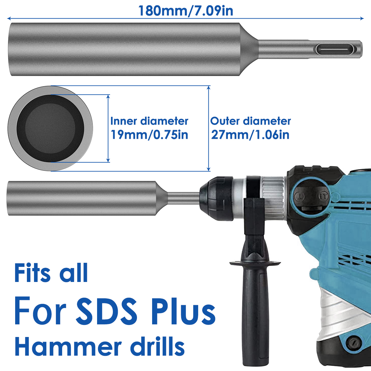 مثقاب SDS Plus لتركيب قضبان ال - مراجعة Earthing Grounding Rod وسعره