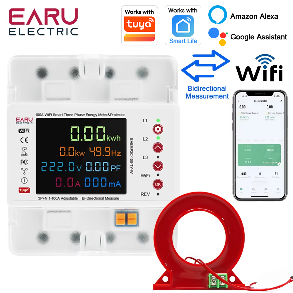 عداد طاقة ذكي ثلاثي الأطوار من - مراجعة Ac Surge Protector وسعره