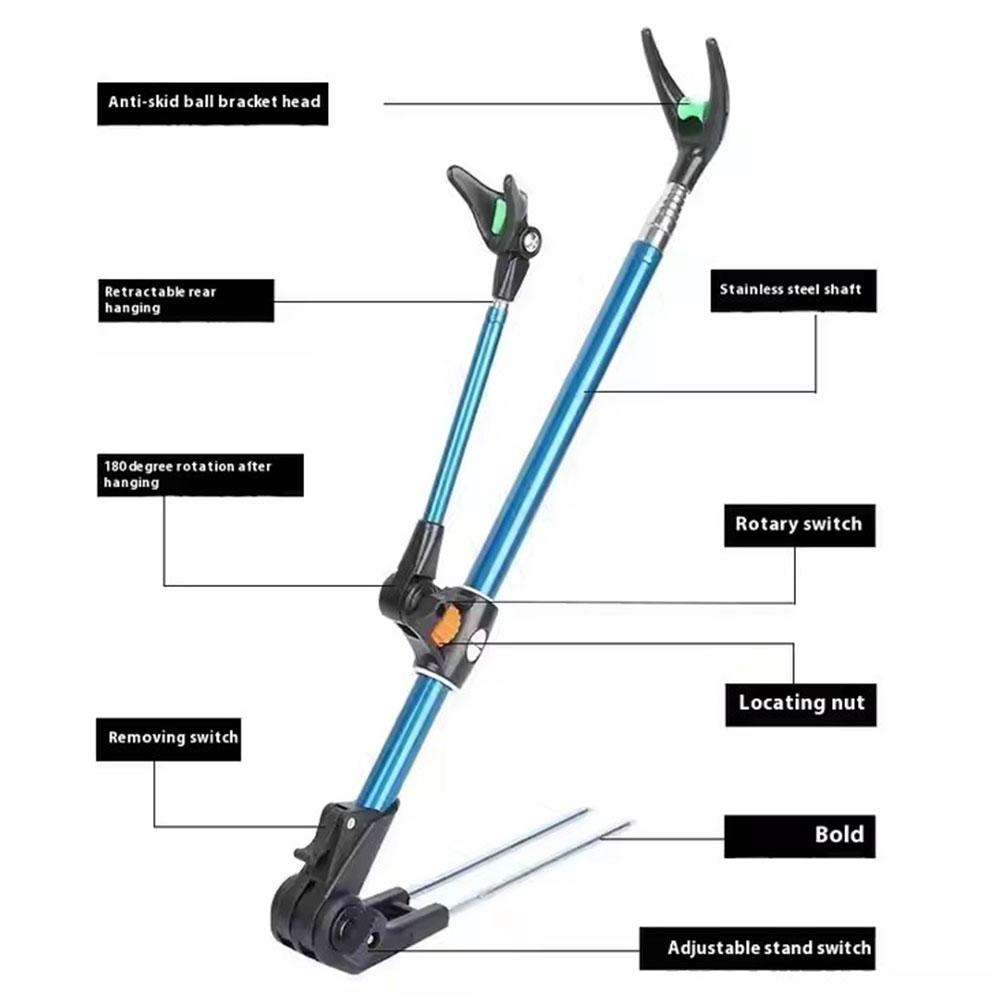 حامل صنارة صيد من الفولاذ المق - مراجعة Earthing Grounding Rod وسعره