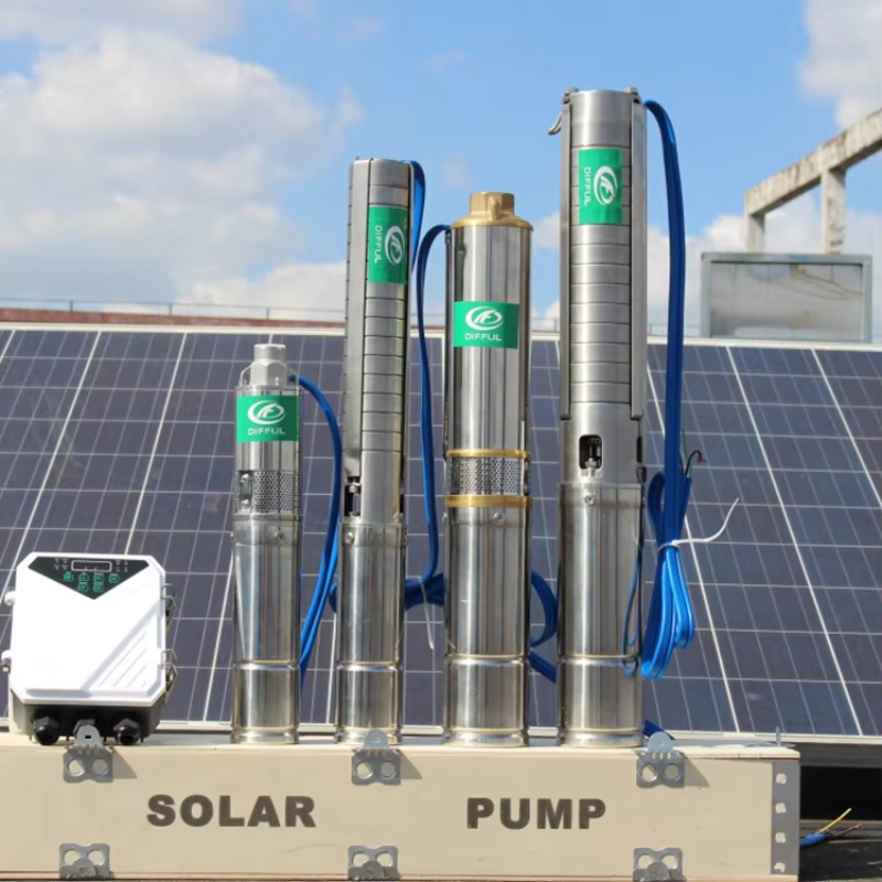 مضخة مياه غاطسة تعمل بالطاقة ا - مراجعة Solar Water Pump وسعره