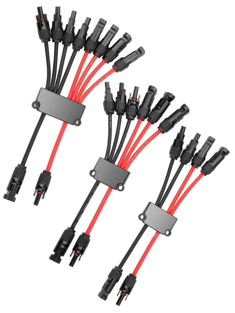 موصلات طاقة شمسية SAE+MC4 بـ 2 - مراجعة Solar Cable Mc4 Connector وسعره