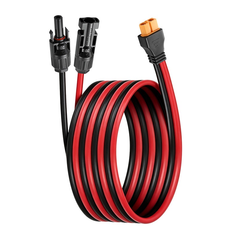 كابل شمسي 12AWG مغلف بالمطاط م - مراجعة Solar Cable Mc4 Connector وسعره