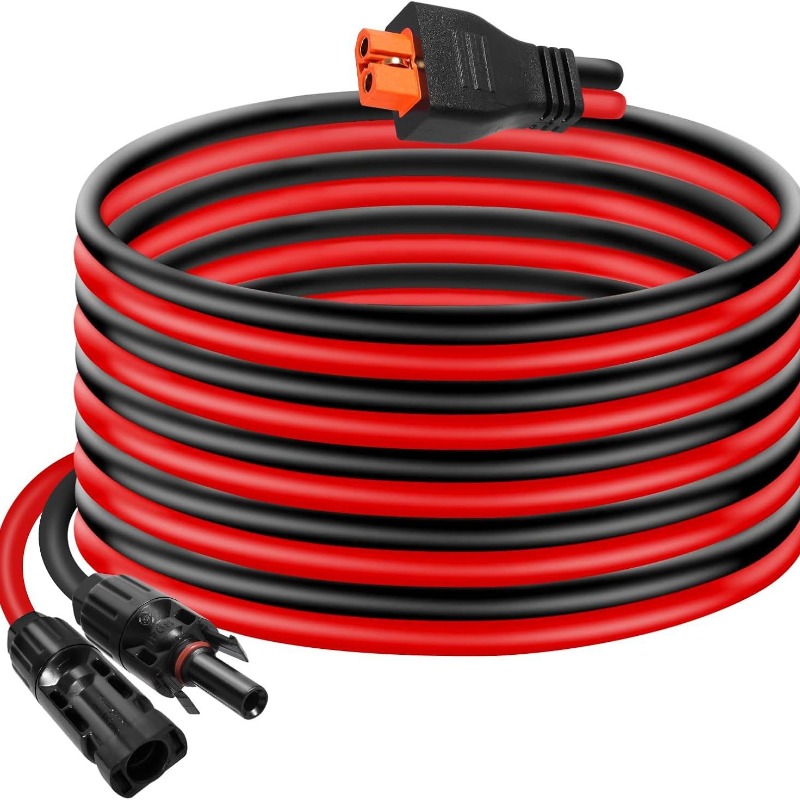 كابل شمسي 12AWG مغلف بالمطاط م - مراجعة Solar Cable Mc4 Connector وسعره