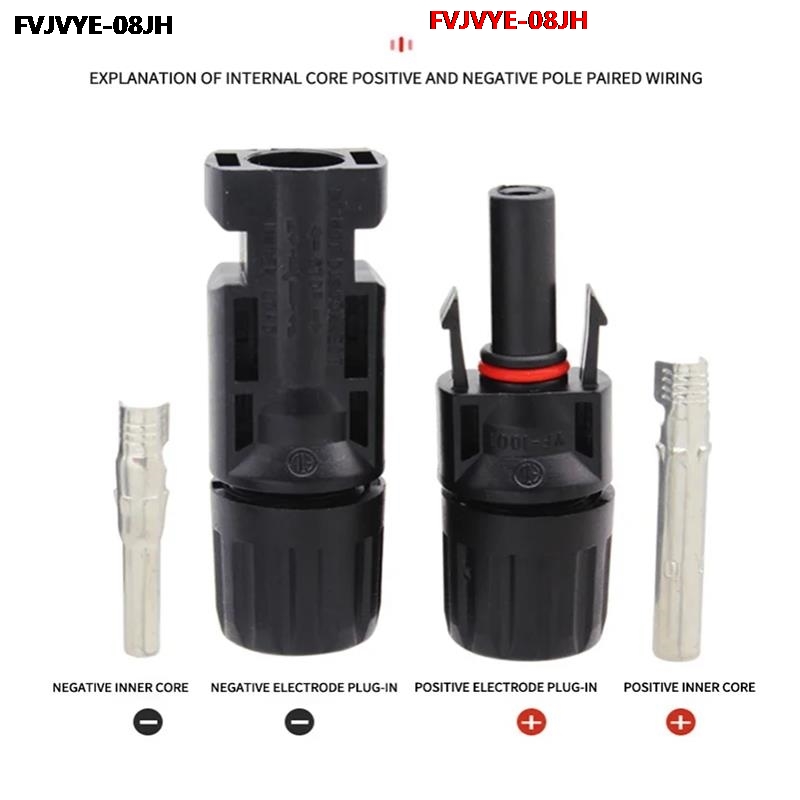 1/6/10 قطعة طقم موصل الطاقة ال - مراجعة Solar Cable Mc4 Connector وسعره